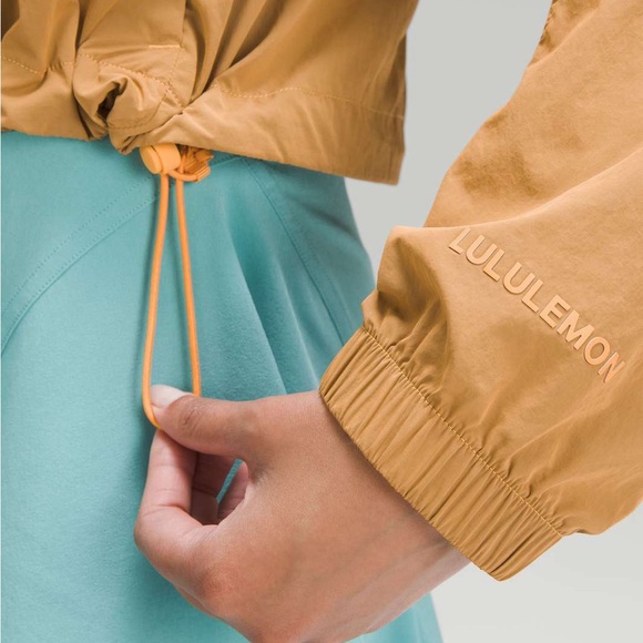 LULULEMON - Evergreen Cropped Anorak (Mango Dream) - Picture 12 of 13